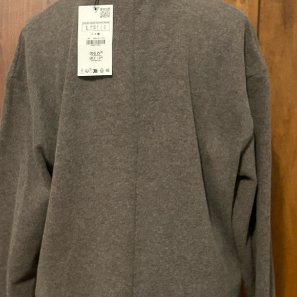 ZARA Brown Soft Sweater Midi Skirt Sweater Set - Picture 5 of 12